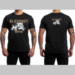 Slapshot - čierne pánske tričko 100%bavlna Slapshot - čierne pánske tričko 100%bavlna